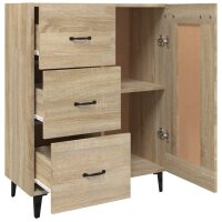 vidaXL Sideboard Sonoma-Eiche 69,5x34x90 cm Holzwerkstoff