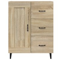 vidaXL Sideboard Sonoma-Eiche 69,5x34x90 cm Holzwerkstoff