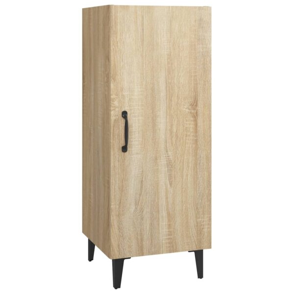 vidaXL Sideboard Sonoma-Eiche 34,5x34x90 cm Holzwerkstoff