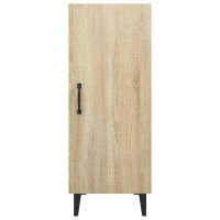 vidaXL Sideboard Sonoma-Eiche 34,5x34x90 cm Holzwerkstoff