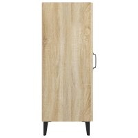 vidaXL Sideboard Sonoma-Eiche 34,5x34x90 cm Holzwerkstoff