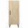 vidaXL Sideboard Sonoma-Eiche 34,5x34x90 cm Holzwerkstoff