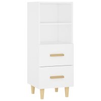 vidaXL Sideboard Weiß 34,5x34x90 cm Holzwerkstoff
