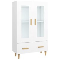 vidaXL Highboard Weiß 70x31x115 cm Holzwerkstoff