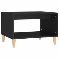 vidaXL Couchtisch Schwarz 60x40x50 cm Holzwerkstoff