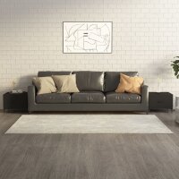 vidaXL Couchtische mit Metallbeinen 2 Stk. Schwarz...