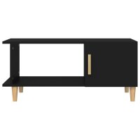 vidaXL Couchtisch Schwarz 90x50x40 cm Holzwerkstoff