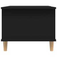 vidaXL Couchtisch Schwarz 90x50x40 cm Holzwerkstoff