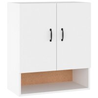 vidaXL Wandschrank Wei&szlig; 60x31x70 cm Holzwerkstoff