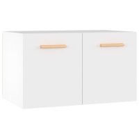 vidaXL Wandschrank Weiß 60x36,5x35 cm Holzwerkstoff