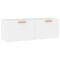 vidaXL Wandschrank Wei&szlig; 100x36,5x35 cm Holzwerkstoff