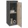 vidaXL Wandschrank Grau 30x30x80 cm Massivholz Kiefer