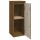 vidaXL Wandschrank Honigbraun 30x30x80 cm Massivholz Kiefer