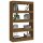 vidaXL Bücherregal/Raumteiler Braun Eiche 80x30x135 cm Holzwerkstoff