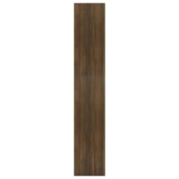 vidaXL Bücherregal/Raumteiler Braun Eiche 80x30x166 cm Holzwerkstoff