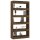 vidaXL Bücherregal/Raumteiler Braun Eiche 80x30x166 cm Holzwerkstoff