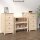 vidaXL Sideboards 2 Stk. 40x35x80 cm Massivholz Kiefer