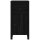 vidaXL Sideboards 2 Stk. Schwarz 40x35x80 cm Massivholz Kiefer