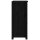 vidaXL Sideboards 2 Stk. Schwarz 40x35x80 cm Massivholz Kiefer