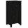 vidaXL Sideboards 2 Stk. Schwarz 40x35x80 cm Massivholz Kiefer