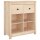 vidaXL Sideboard 70x35x80 cm Massivholz Kiefer