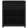 vidaXL Sideboard Schwarz 70x35x80 cm Massivholz Kiefer