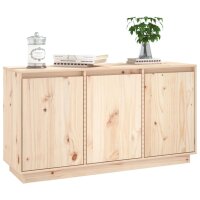 vidaXL Sideboard 111x34x60 cm Massivholz Kiefer