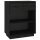 vidaXL Beistellschrank Schwarz 60x34x75 cm Massivholz Kiefer