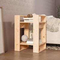 vidaXL Bücherregal/Raumteiler 41x35x57 cm Massivholz Kiefer