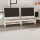 vidaXL Monitorständer Weiß 100x24x13 cm Massivholz Kiefer