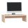 vidaXL Monitorständer 50x27x15 cm Massivholz Kiefer