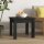 vidaXL Couchtisch Schwarz 35x35x30 cm Massivholz Kiefer