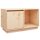 vidaXL TV-Schrank 74x35x44 cm Massivholz Kiefer