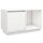 vidaXL TV-Schrank Wei&szlig; 74x35x44 cm Massivholz Kiefer