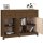 vidaXL Sideboard Honigbraun 100x35x74 cm Massivholz Kiefer