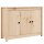 vidaXL Sideboard 100x35x74 cm Massivholz Kiefer