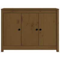 vidaXL Sideboard Honigbraun 100x35x74 cm Massivholz Kiefer