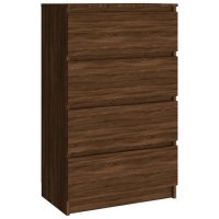 vidaXL Sideboard Braun Eichen-Optik 60x35x98,5 cm...