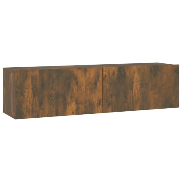 vidaXL TV-Wandschrank R&auml;uchereiche 120x30x30 cm Holzwerkstoff