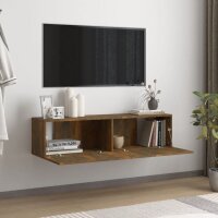 vidaXL TV-Wandschrank R&auml;uchereiche 120x30x30 cm Holzwerkstoff