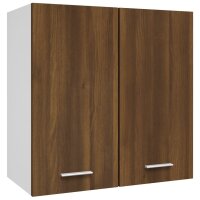 vidaXL Hängeschrank Braun Eichen-Optik 60x31x60 cm Holzwerkstoff