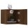 vidaXL TV-Wandschrank Braun Eiche 30,5x30x30 cm