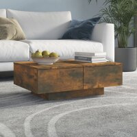 vidaXL Couchtisch R&auml;uchereiche 90x60x31 cm Holzwerkstoff