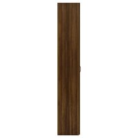 vidaXL B&uuml;roschrank Braun Eichen-Optik 60x32x190 cm Holzwerkstoff