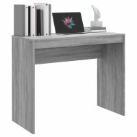 vidaXL Schreibtisch Grau Sonoma 90x40x72 cm Holzwerkstoff