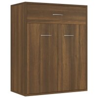 vidaXL Sideboard Braun Eichen-Optik 60x30x75 cm...