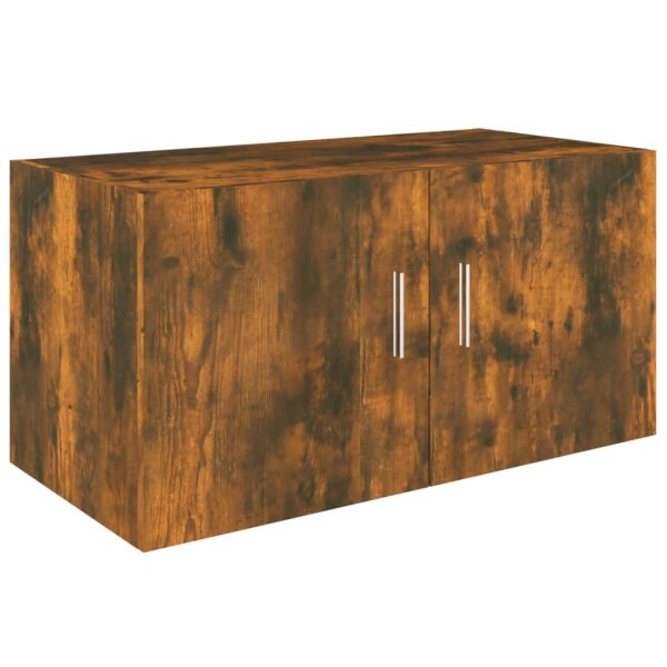 vidaXL Wandschrank R&auml;uchereiche 80x39x40 cm Holzwerkstoff