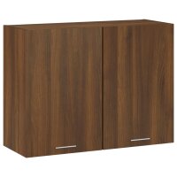 vidaXL Hängeschrank Braun Eichen-Optik 80x31x60 cm...