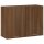 vidaXL H&auml;ngeschrank Braun Eichen-Optik 80x31x60 cm Holzwerkstoff