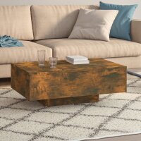 vidaXL Couchtisch R&auml;uchereiche 85x55x31 cm Holzwerkstoff